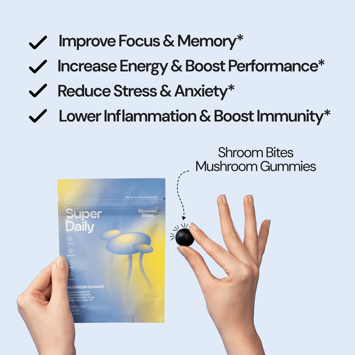 Shroom Bites Mushroom Gummies