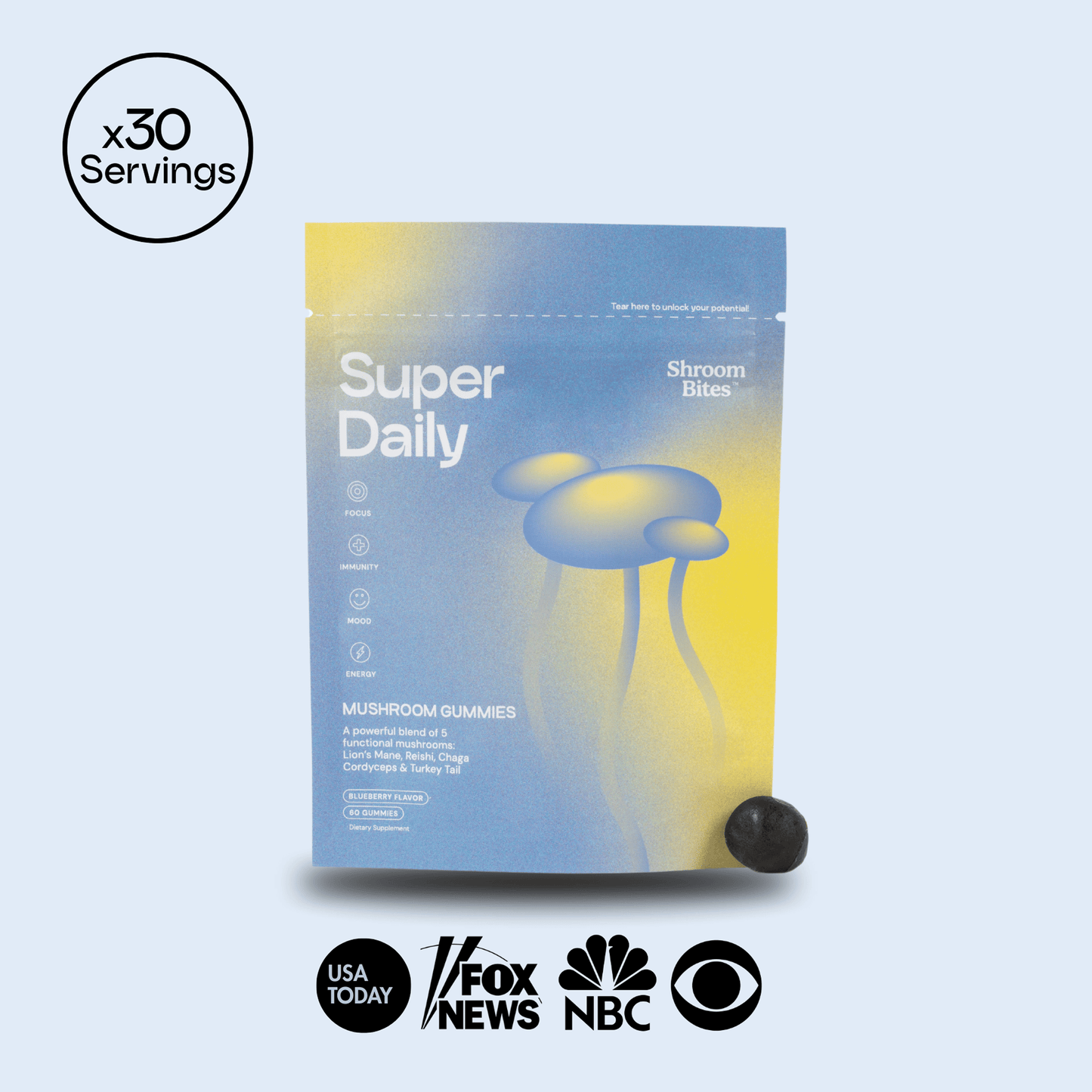 Shroom Bites Mushroom Gummies